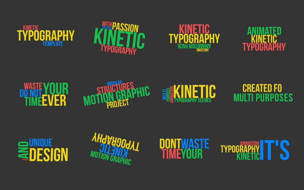 Kinetic Typography