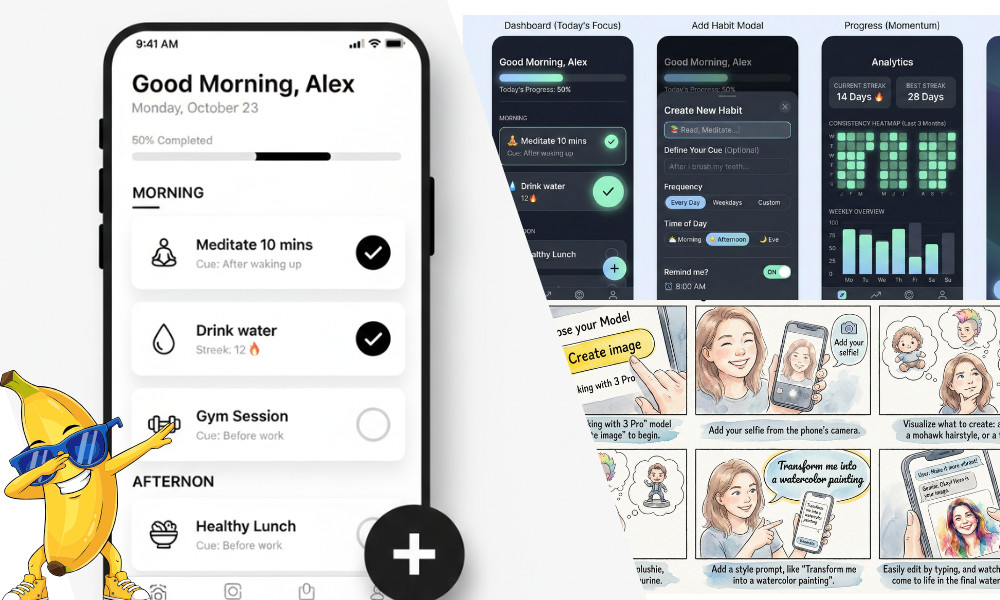 UI Design with Nano Banana Pro: Practical Use Cases, Workflow, and Sample Prompts Nano Banana Pro