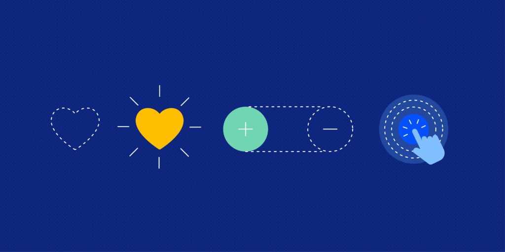 Microinteraction: The Small UX Details That Make a Big Business Impact 266 microinteractions ui design illustration blog 1 1 - Raw.Studio