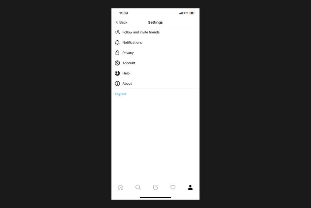 Threads App Settings