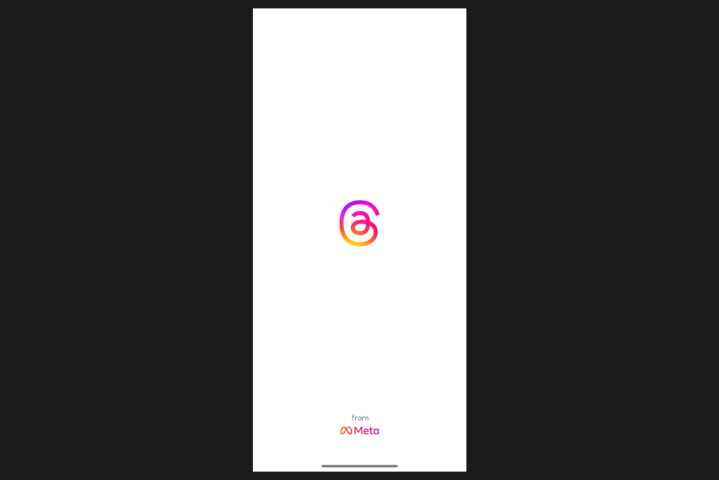 Threads App Launch Screen