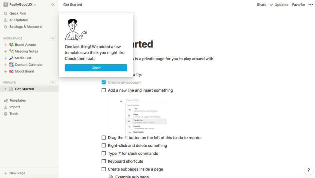 Microinteraction: The Small UX Details That Make a Big Business Impact 6230cce907f5a5200e4b17c9 notion in app - Raw.Studio