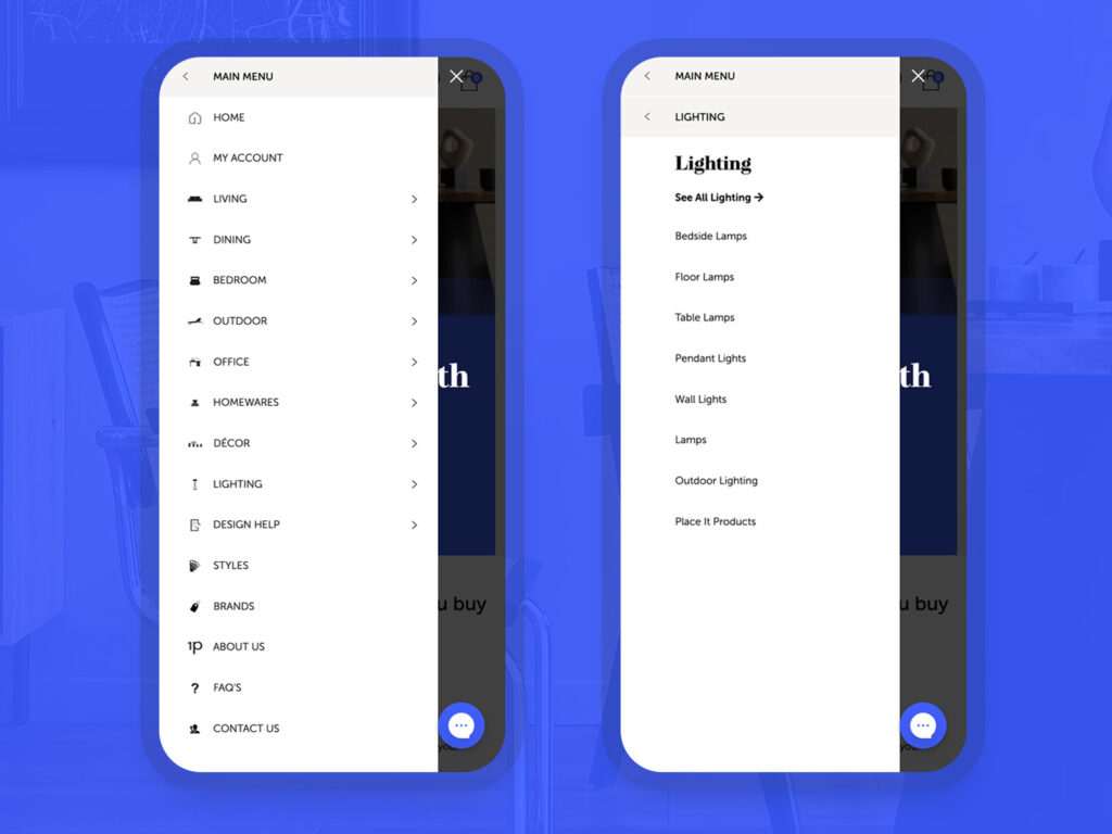 Mobile First Navigation 