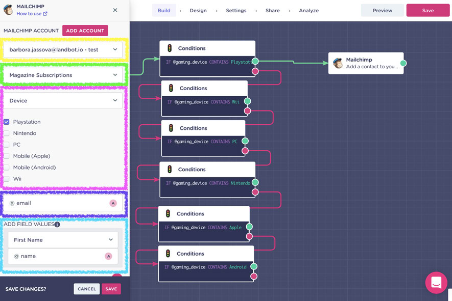 Conversational UX: From Chatbots to UX Design 677ff91a6d8ef19cd5e30ea1 607ffae991e63a2dd0cdd4cf 29 mailchimp integration - Raw.Studio
