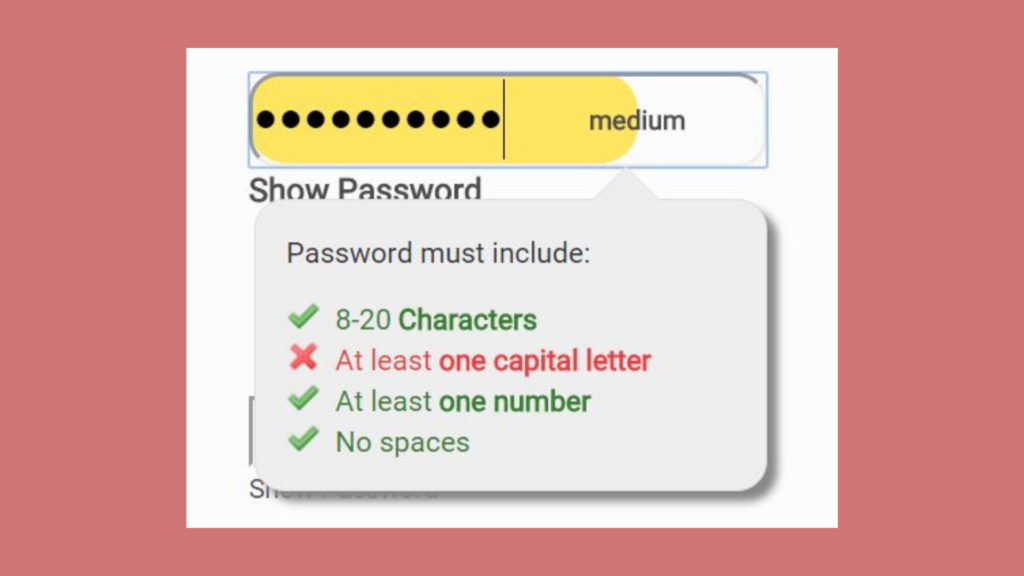 errors in UX