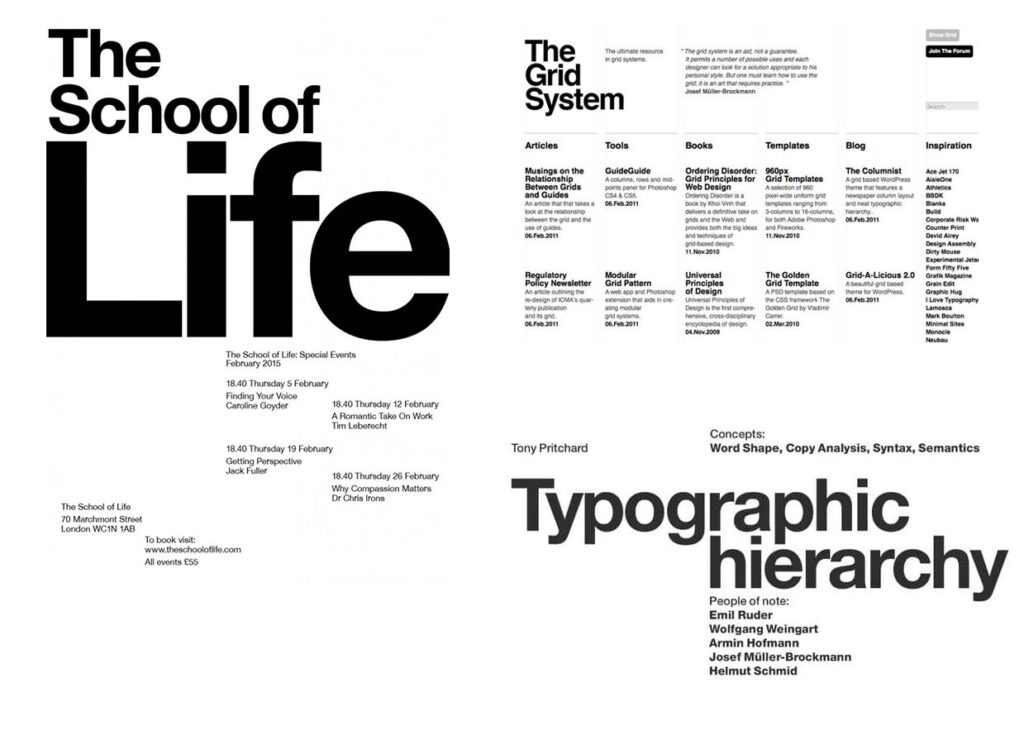 Typography Hierarchy