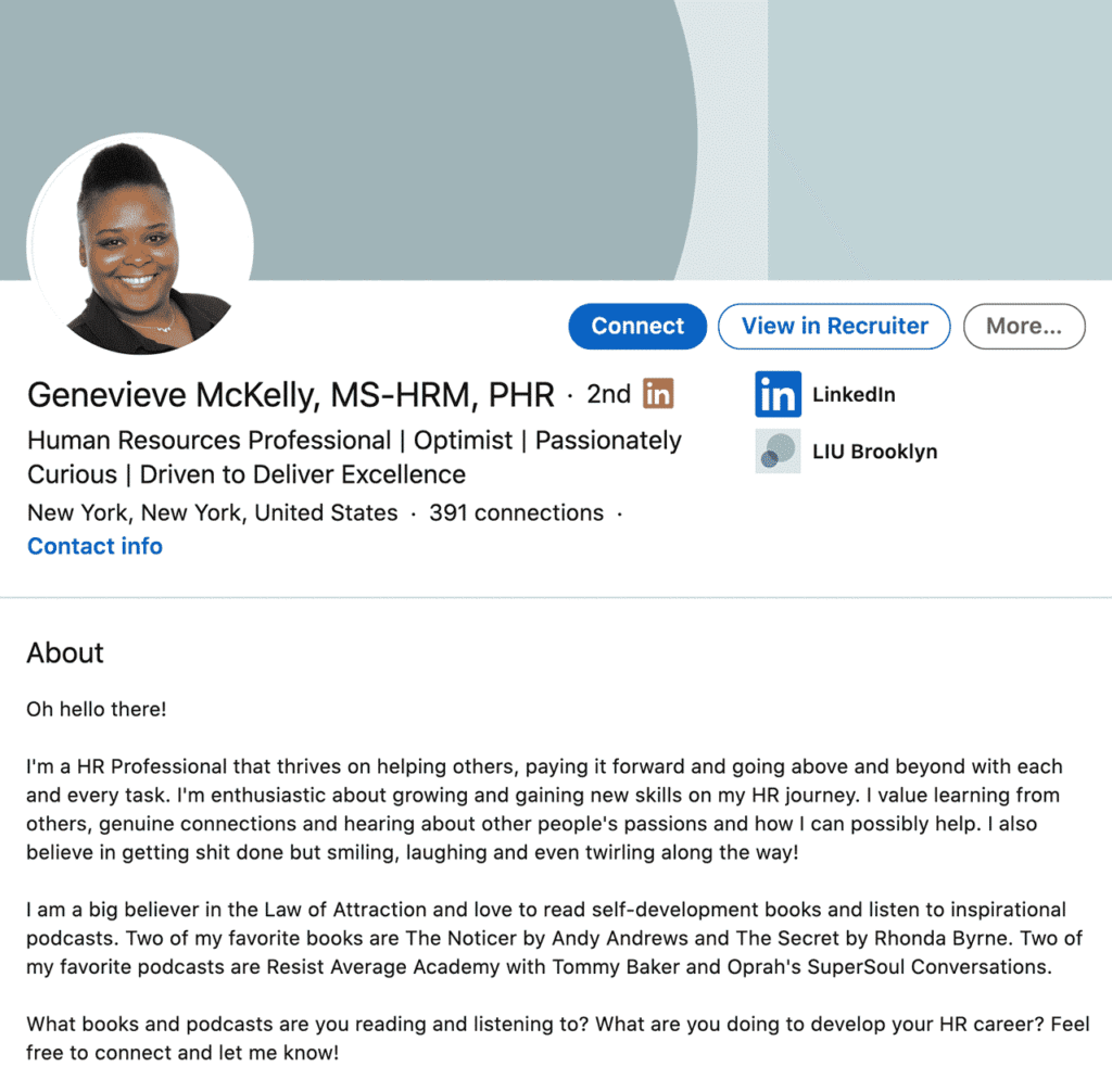 LinkedIn UX
