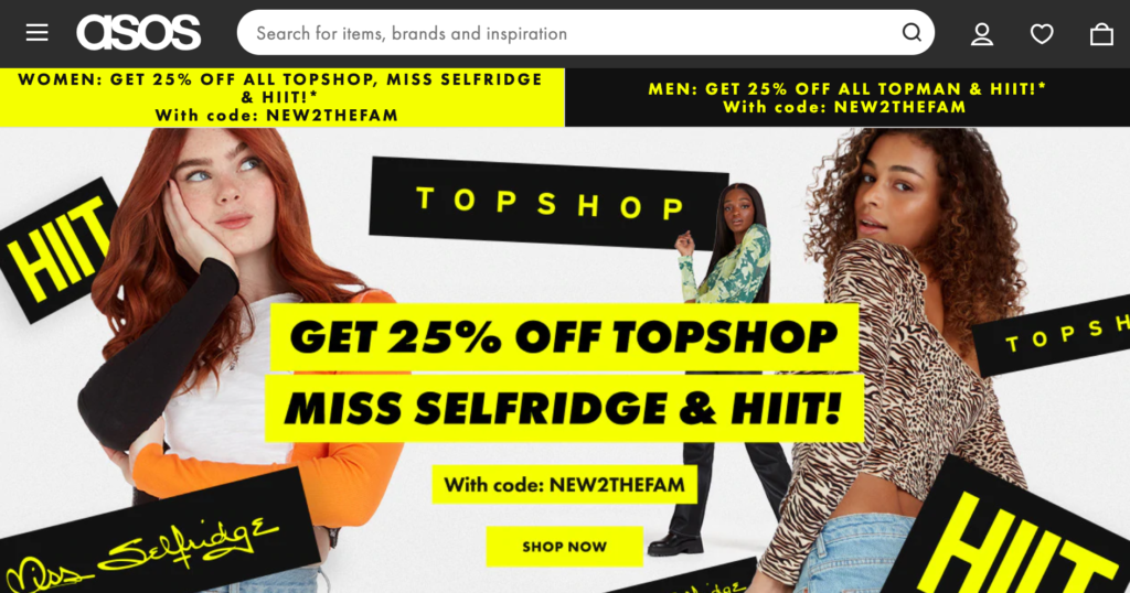 TopShop Ecommerce