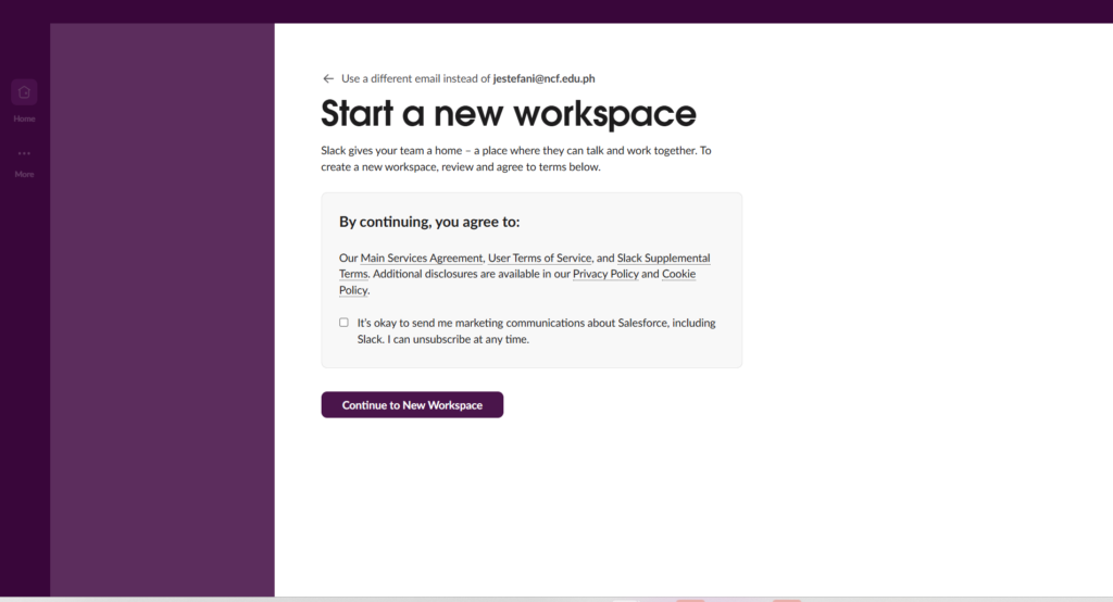 Slack UX