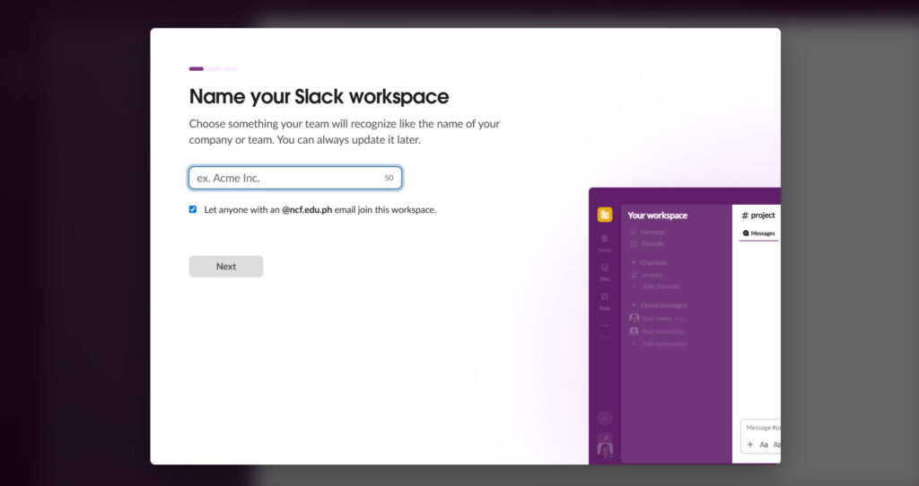 Slack UX