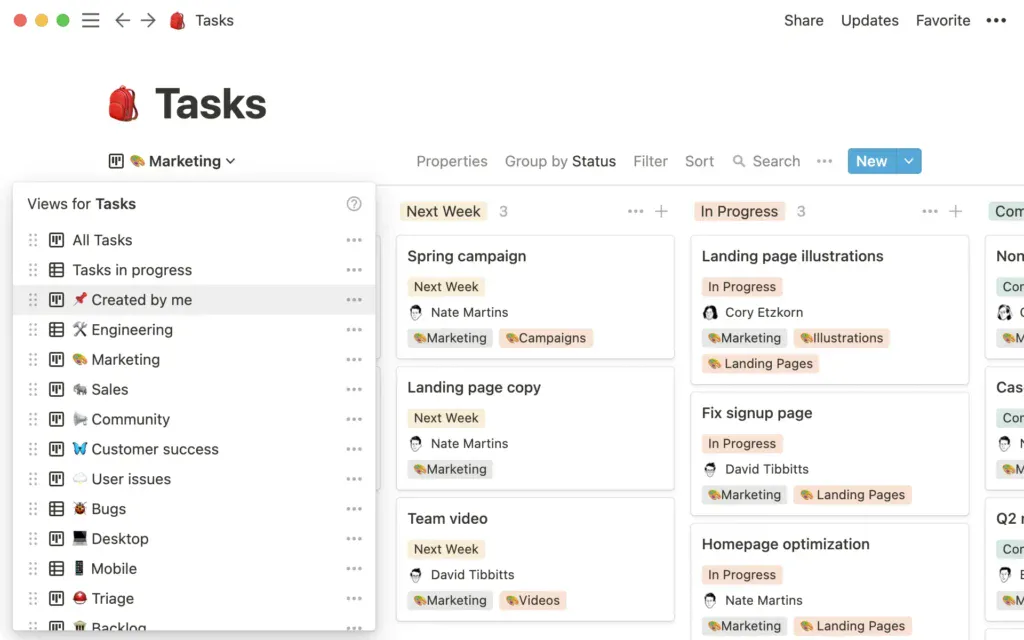 Notion UX