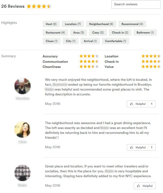 Airbnb UX