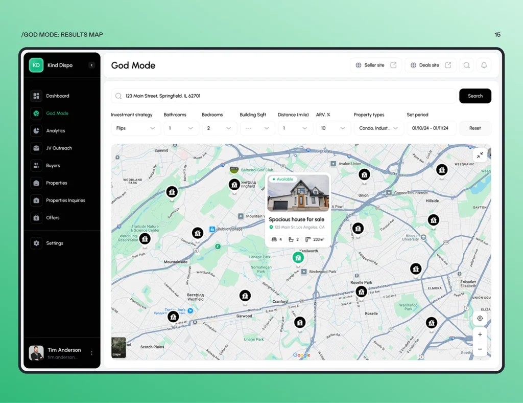 Using Maps as the Core UX in Real Estate Platforms maps