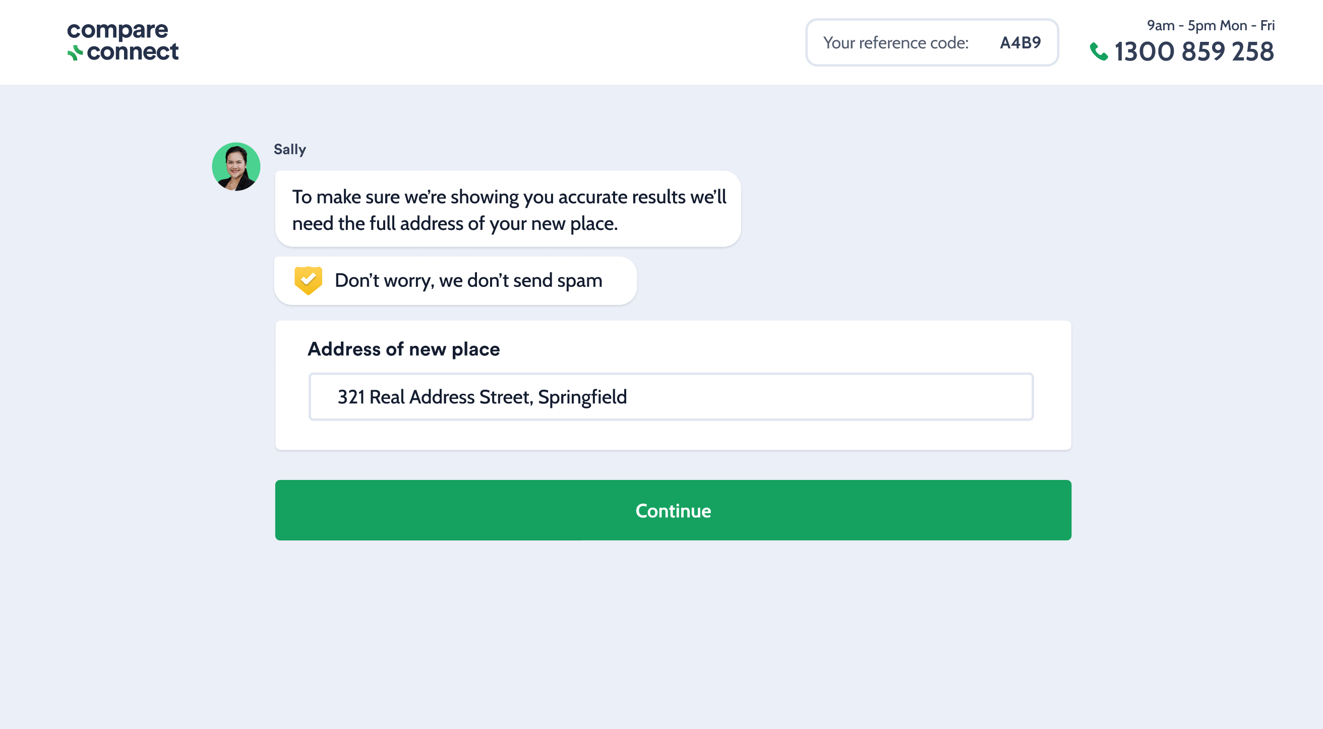 Compare and connect chatbox - Customer loyalty