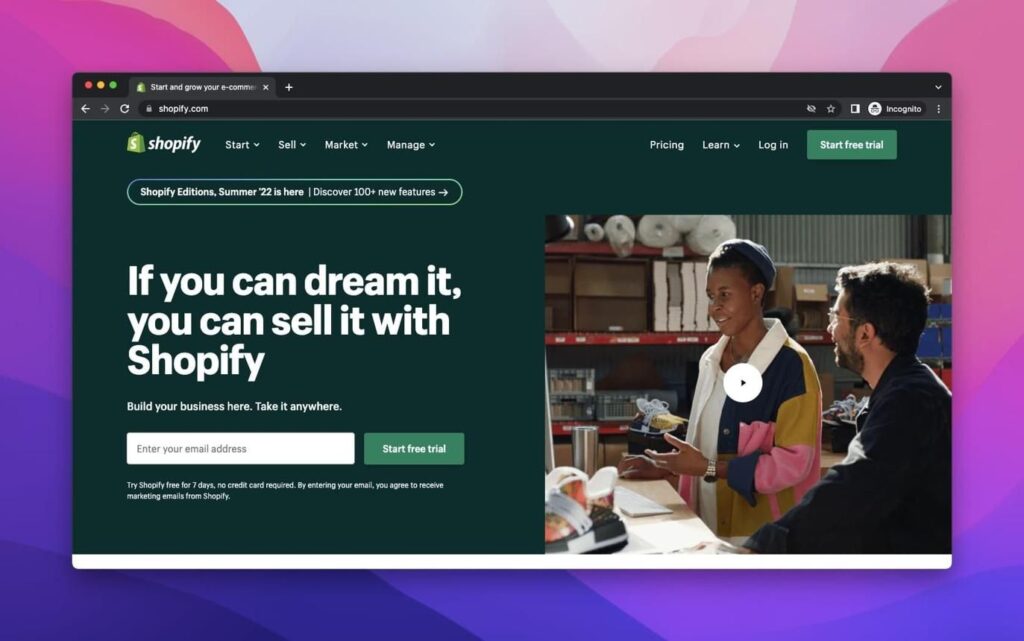Shopify UX