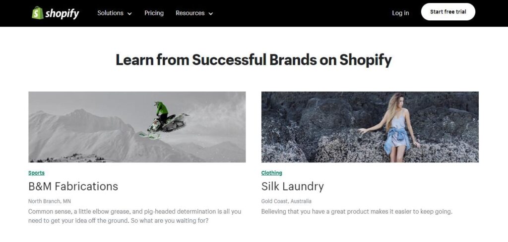 Shopify UX