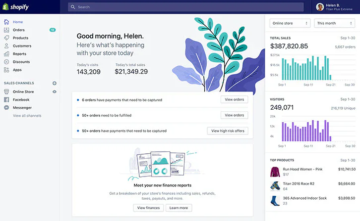 Shopify UX