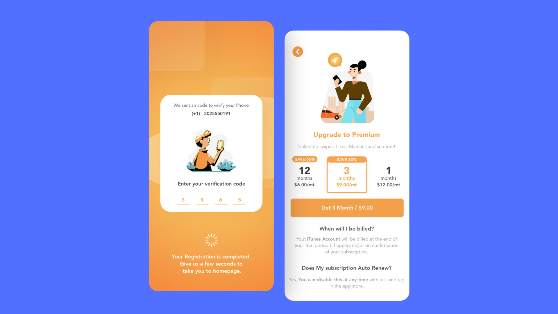 subscription UX - Raw.Studio