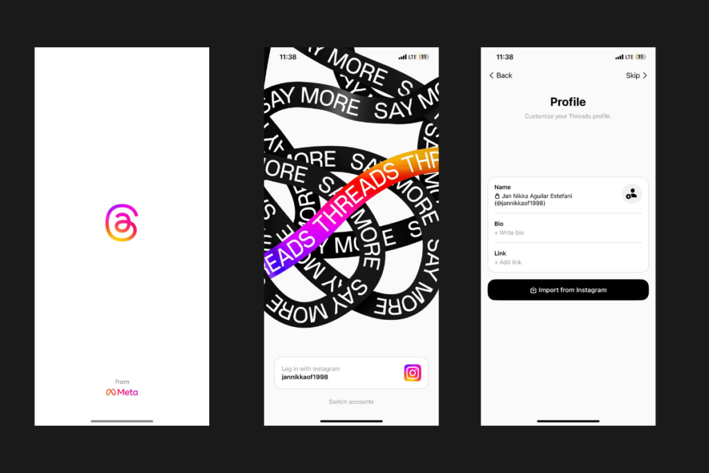 Threads App Onboarding